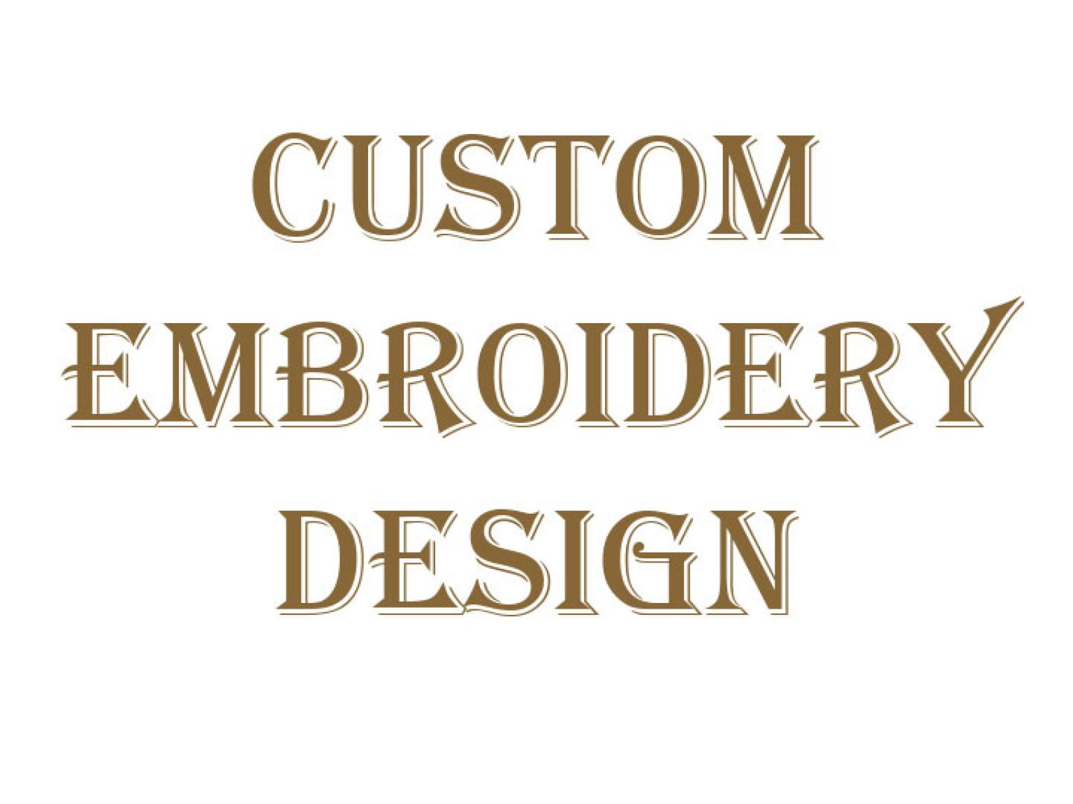 Custom Embroidery Design - Premio Embroidery