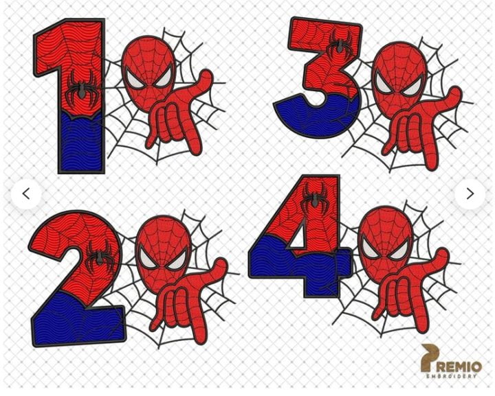 spiderman-birthday-embroidery-designs-by-premio-embroidery