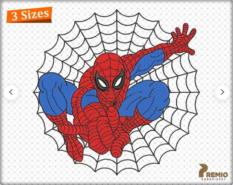spiderman-embroidery-design-by-premio-embroidery