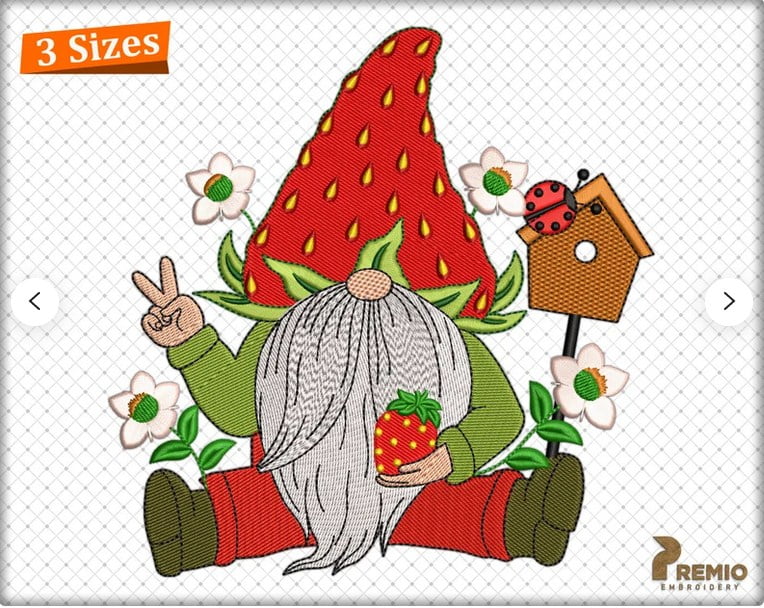 strawberry-gnome-embroidery-design-by-premio-embroidery