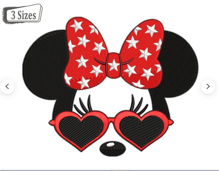 disney-minnie-mouse-with-heart-sunglasses-embroidery-design