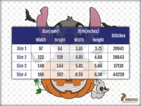 Halloween Stitch Embroidery Design by Premio Embroidery