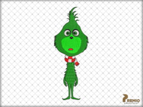 Grinch Machine Embroidery Files, Grinch Embroidery Designs