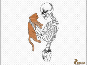 skeleton-with-cat-embroidery-designs