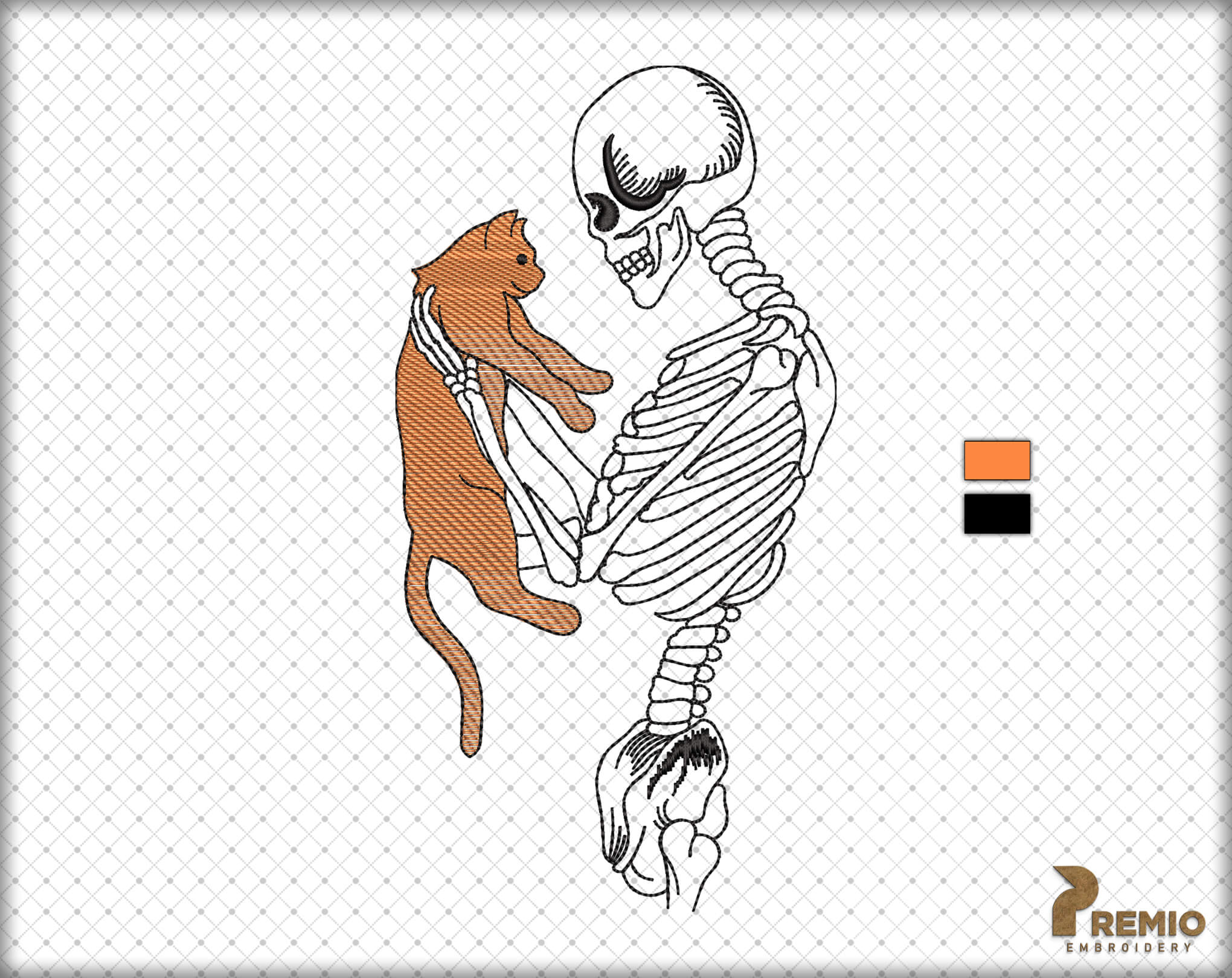 skeleton-with-cat-embroidery-designs
